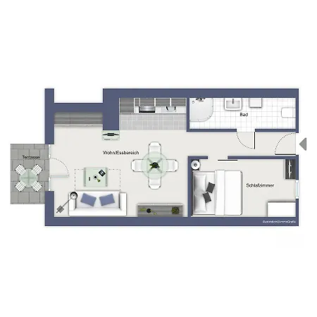 Апартаменты Duenenschloss 1-05